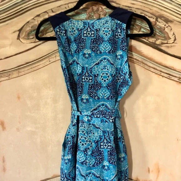 Blue Paisley Jumpsuit Jumper from Anthropologie. Dil brand. XS. Belted. - Picture 10 of 16
